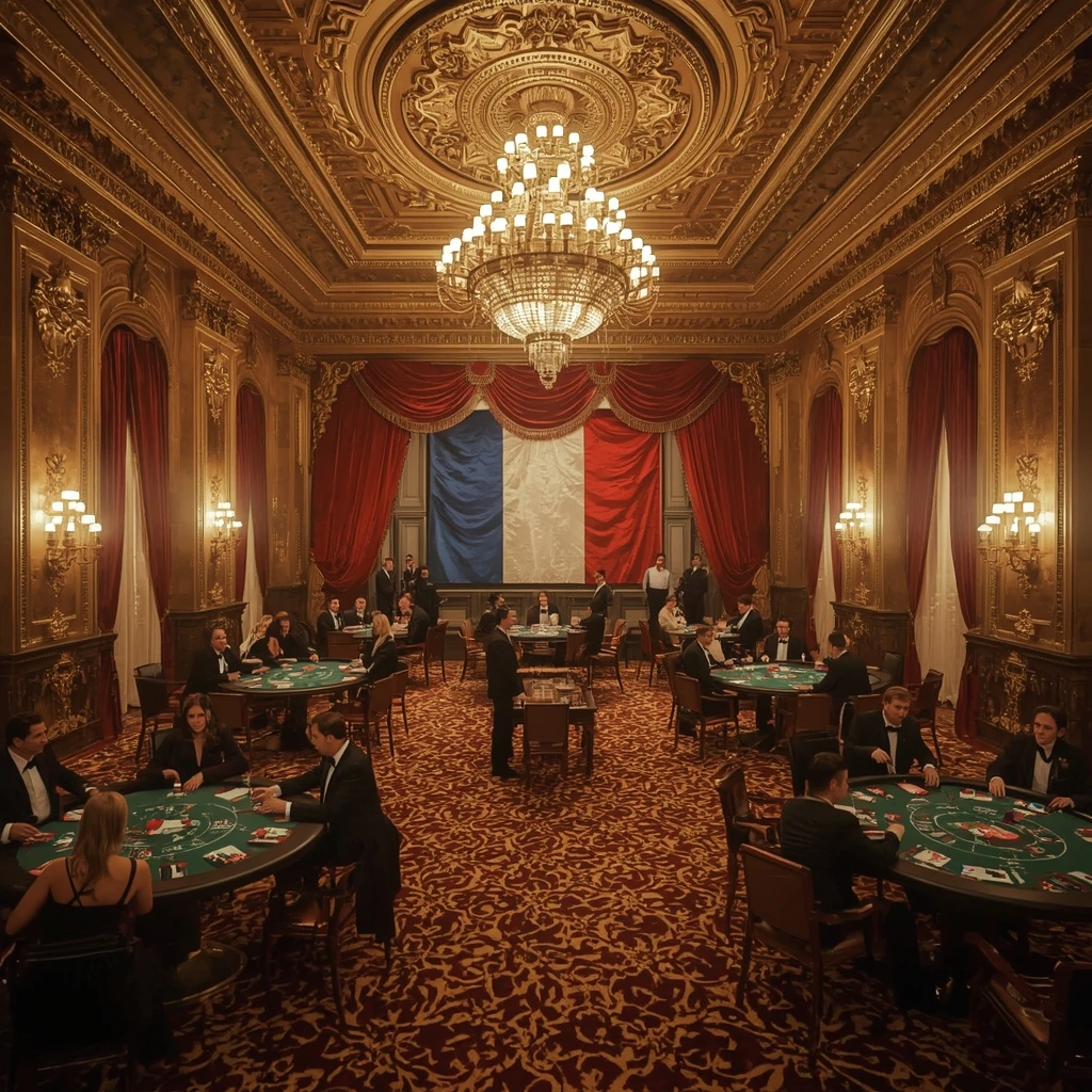 Le casino et le drapeau français BANKONBET CASINO